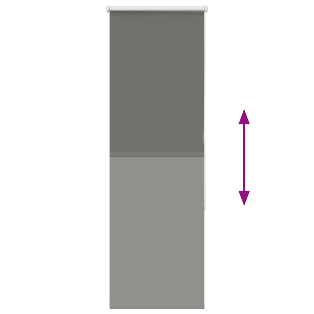 Rolo zavjesa Blackout siva 55x175 cm Širina tkanine 50,7 cm