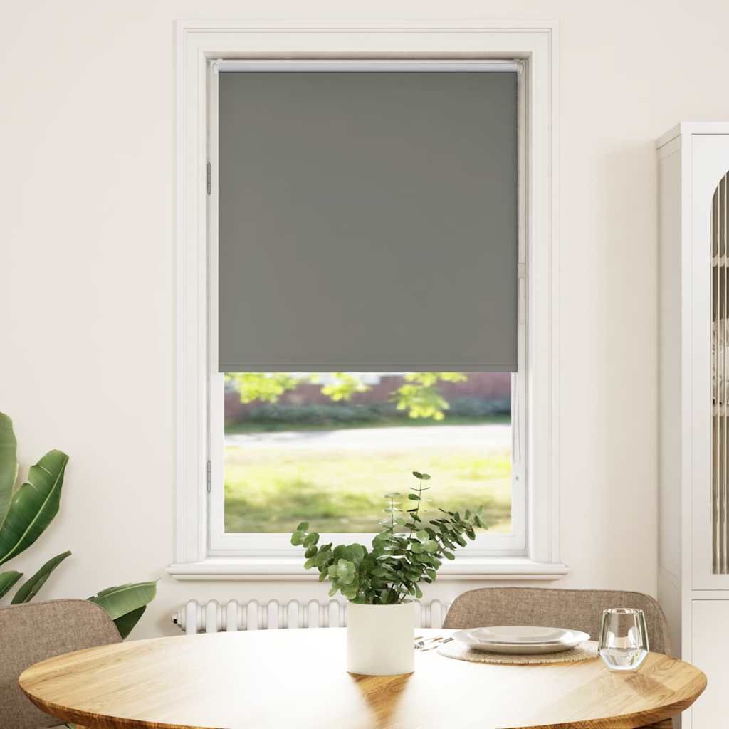 Rolo zavjesa Blackout siva 80x175 cm Širina tkanine 75,7 cm