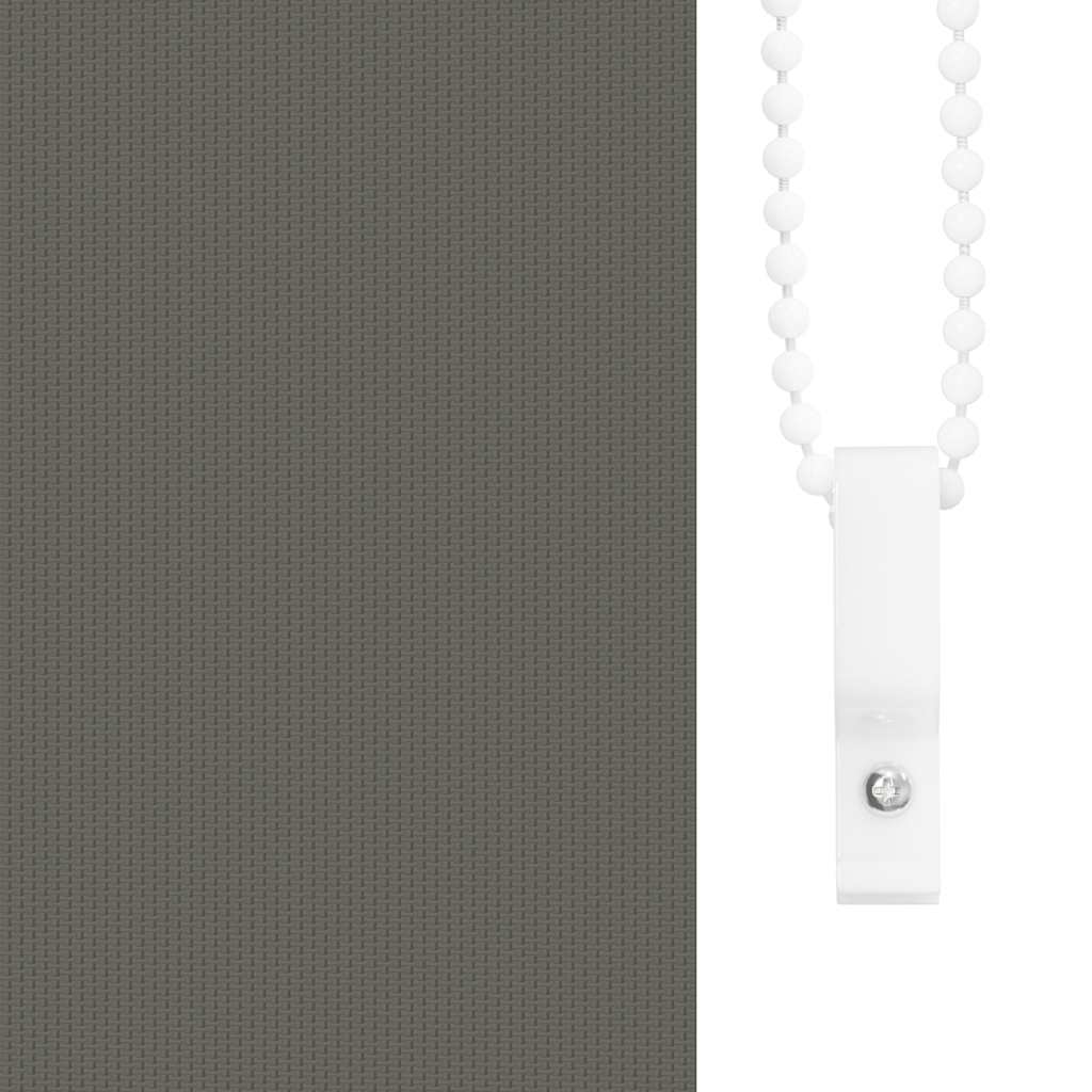 Rolo zavjesa Blackout siva 80x210 cm Širina tkanine 75,7 cm
