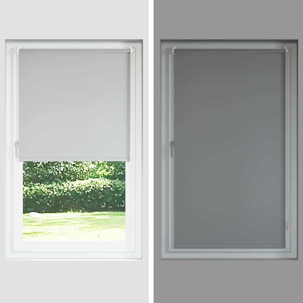 Rolo zavjesa Blackout Zeleno lišće 100x150 cm Širina tkanine