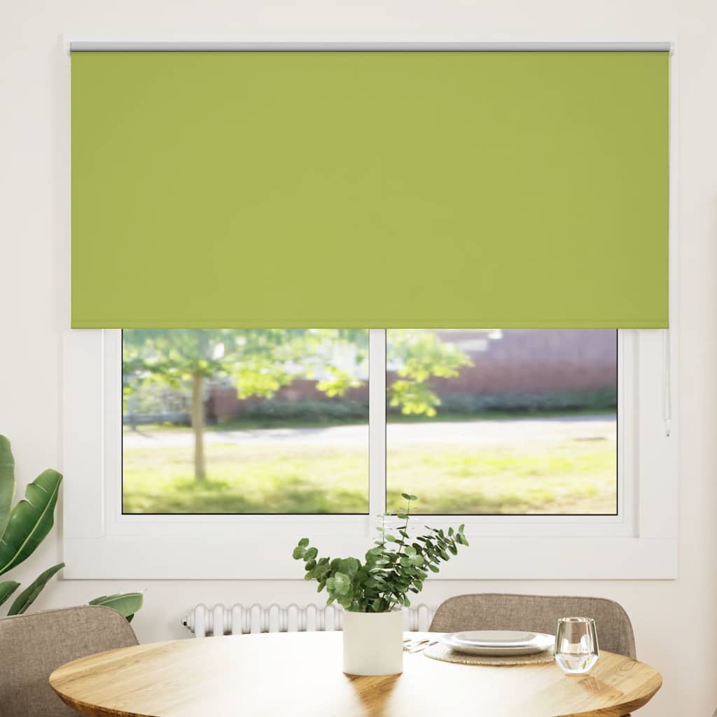 Rolo zavjesa Blackout Zeleno lišće 145x150 cm Širina tkanine