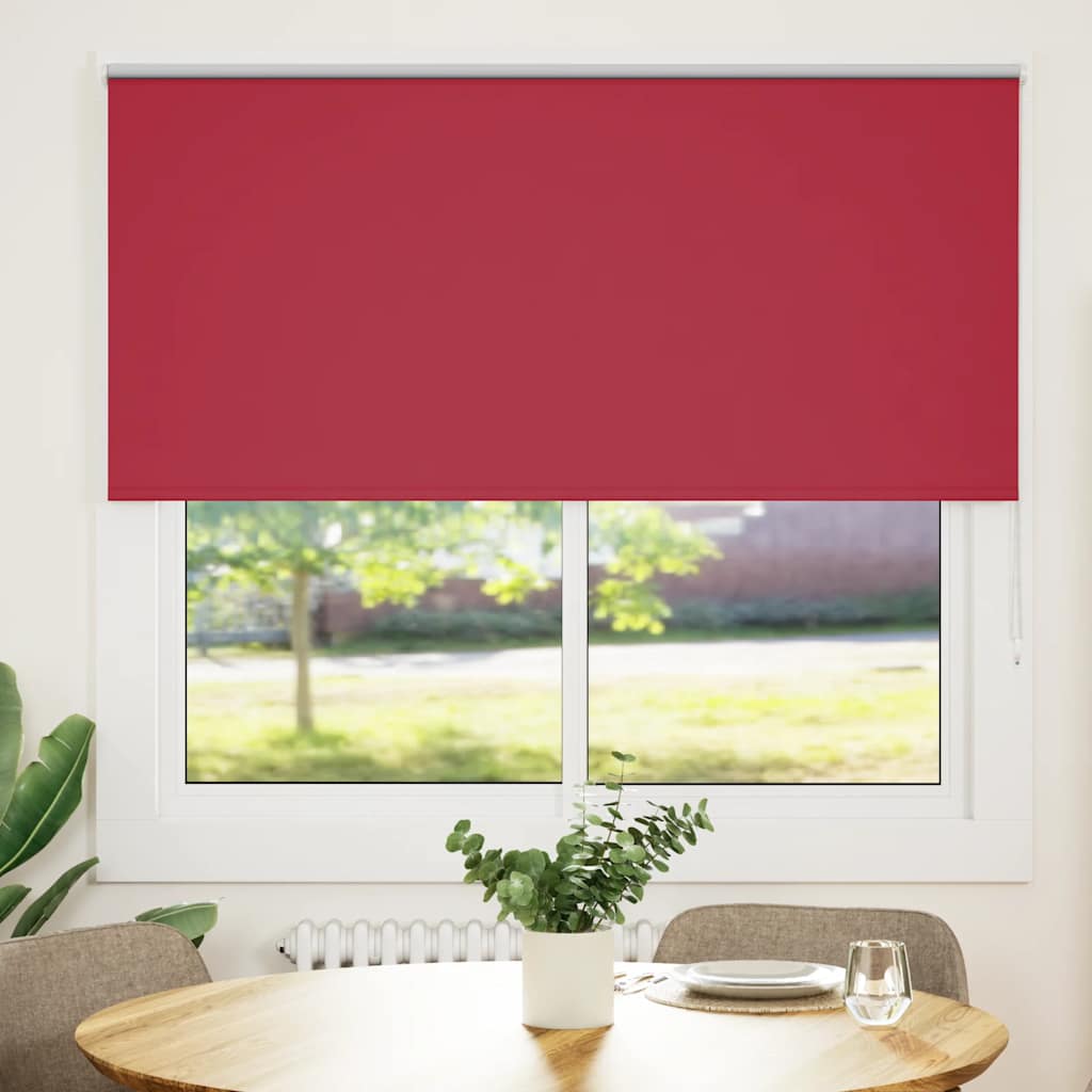 Rolo zavjesa Blackout crvena 155x150 cm Širina tkanine 151,6 cm