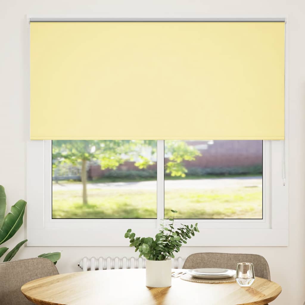 Rolo zavjesa Blackout žuta 155x150 cm Širina tkanine 151,6 cm