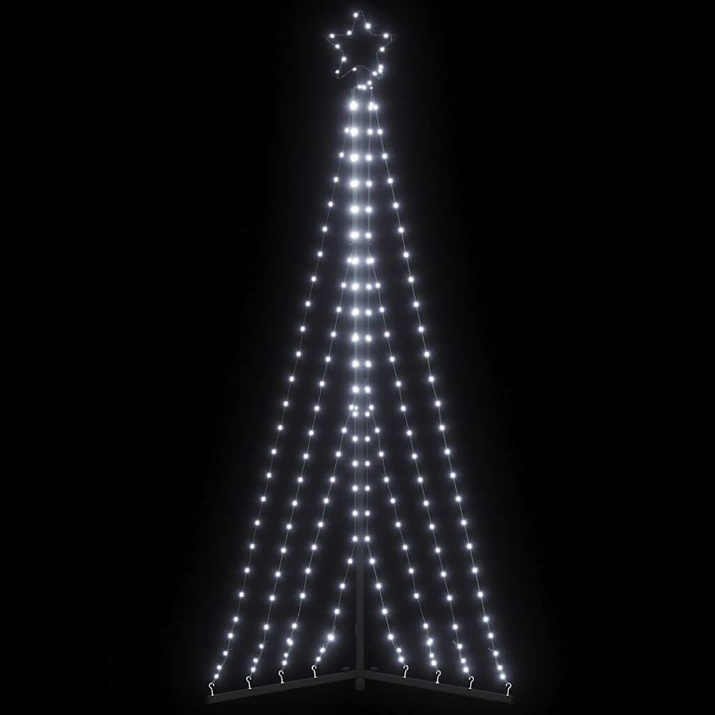 LED božićno drvce 339 LED hladno bijelo 182 cm