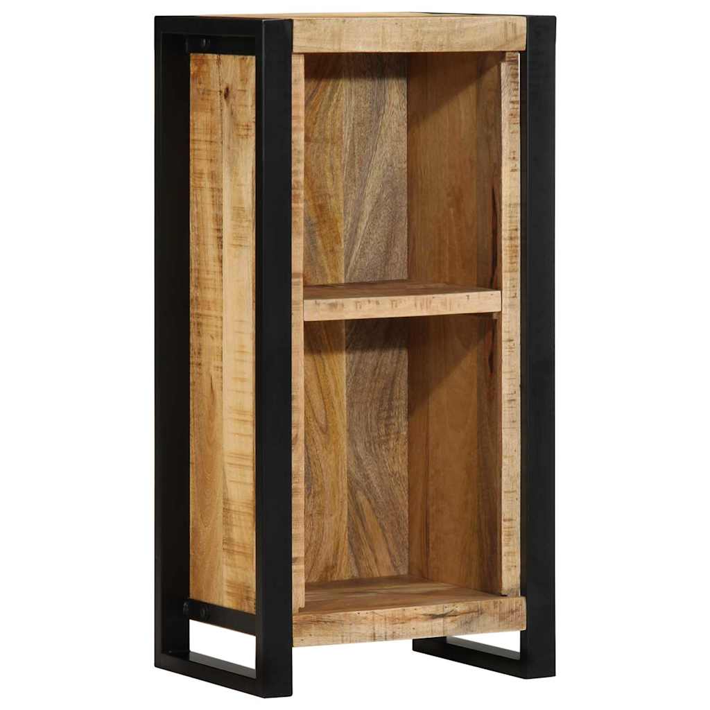 Noćni ormar s policom Smeđa 40 x 30 x 80 cm Čvrsto drvo manga