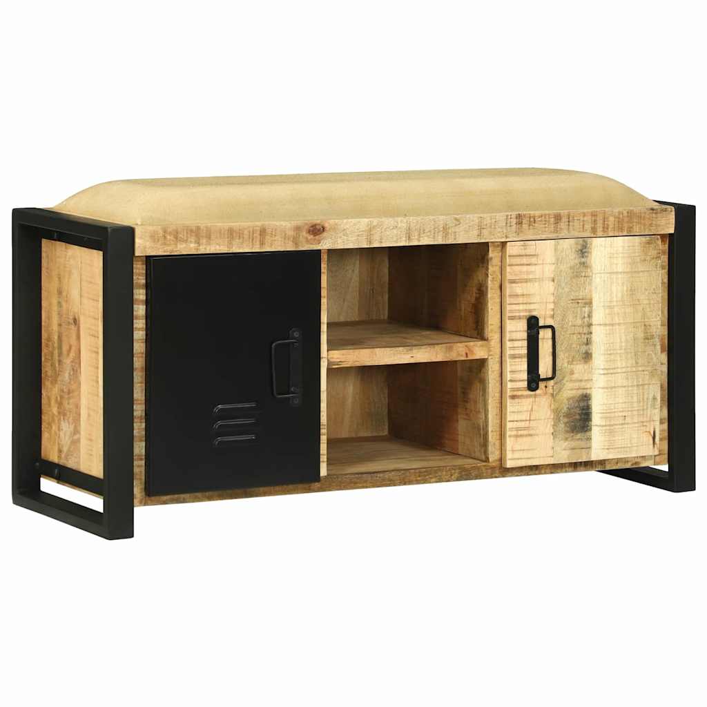 Klupa kabinet Smeđa 100 x 35 x 50 cm Čvrsto drvo manga