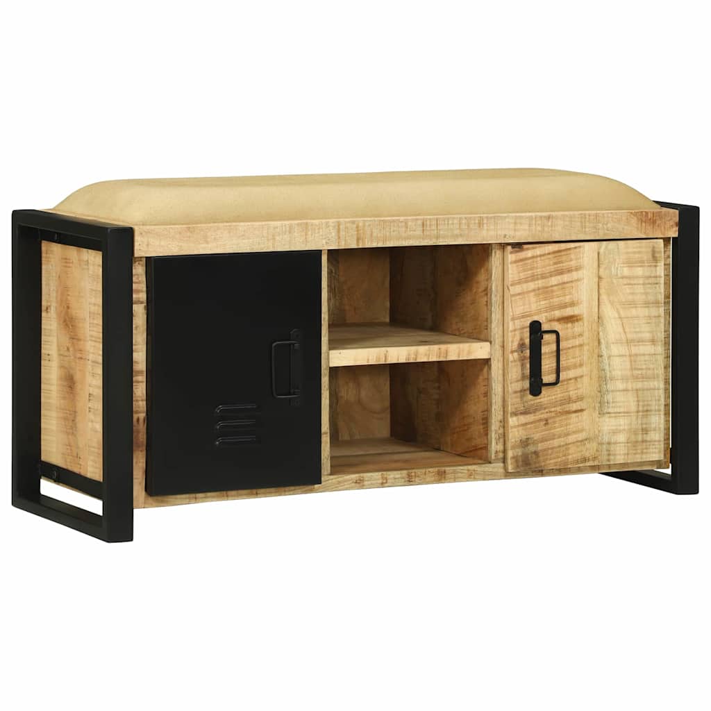 Klupa kabinet Smeđa 100 x 35 x 50 cm Čvrsto drvo manga