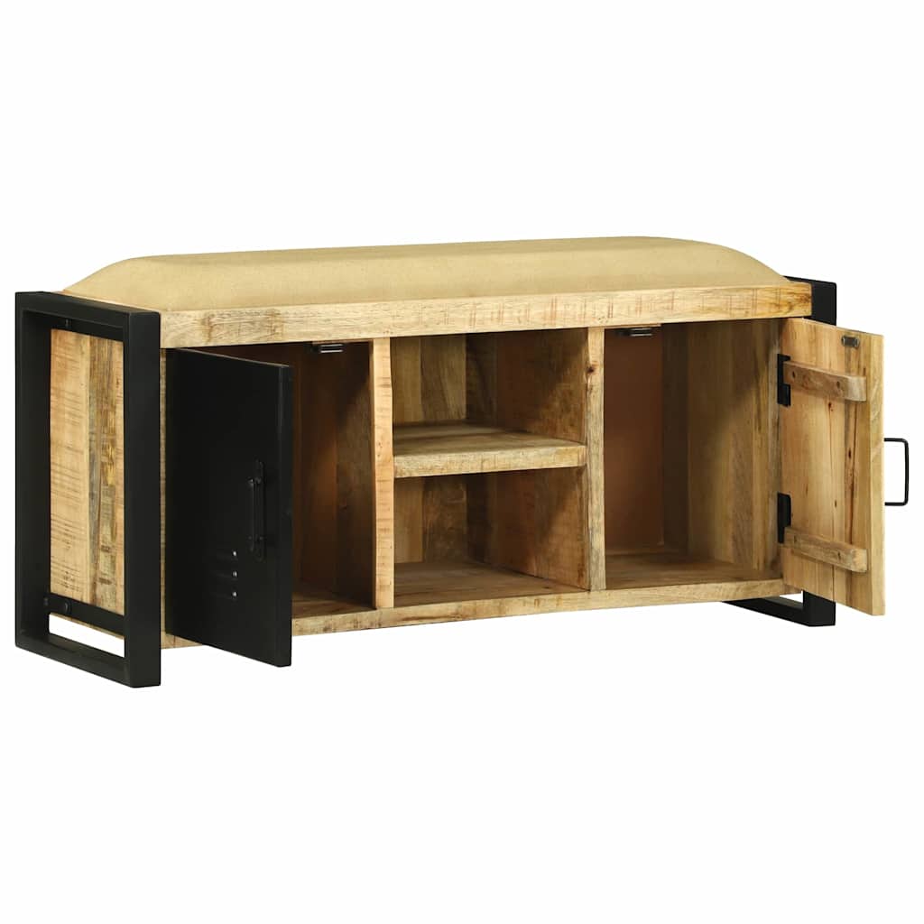 Klupa kabinet Smeđa 100 x 35 x 50 cm Čvrsto drvo manga