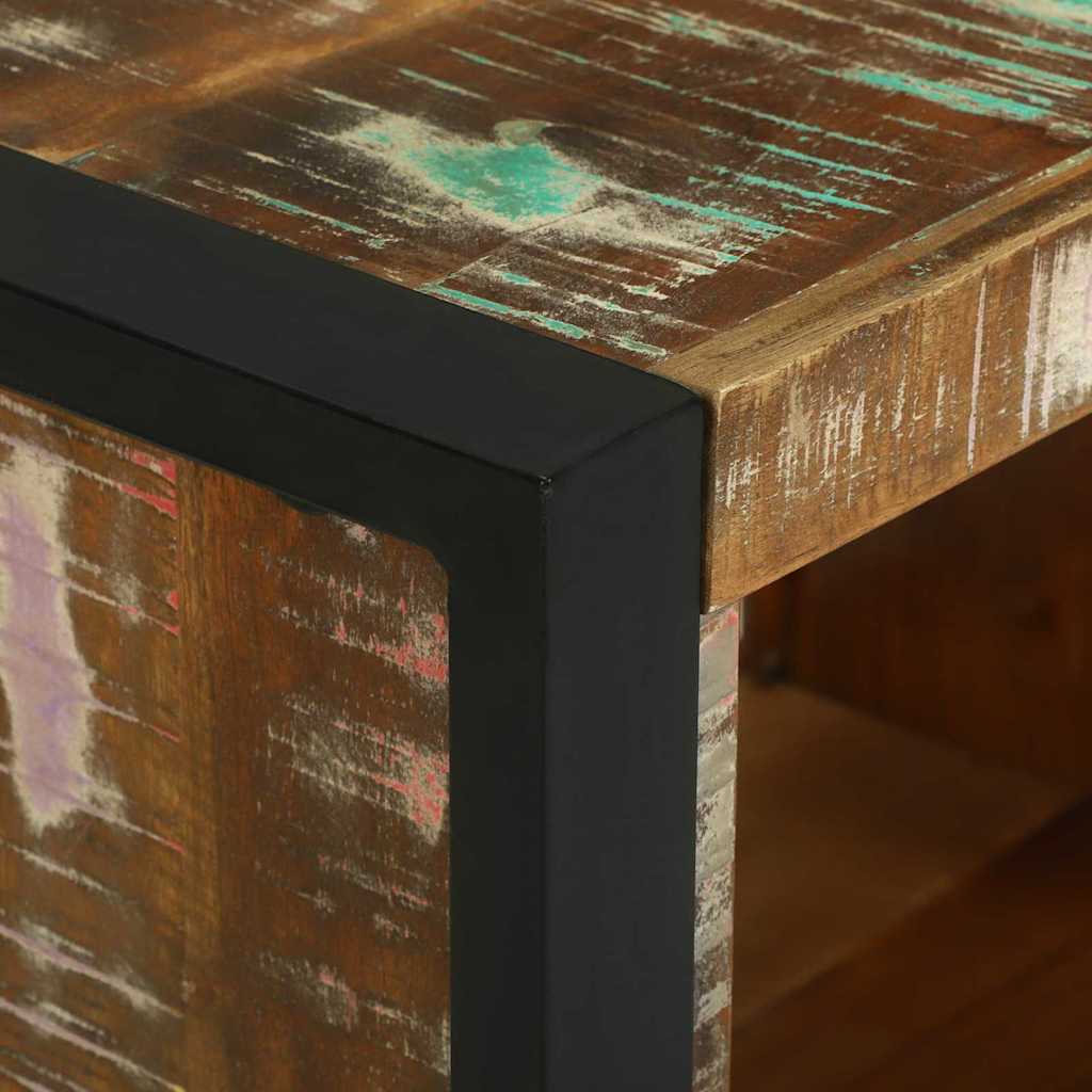 Zidna Kocka Smeđa 55 x 35 x 40 cm Čvrsto drvo iz reciklaže