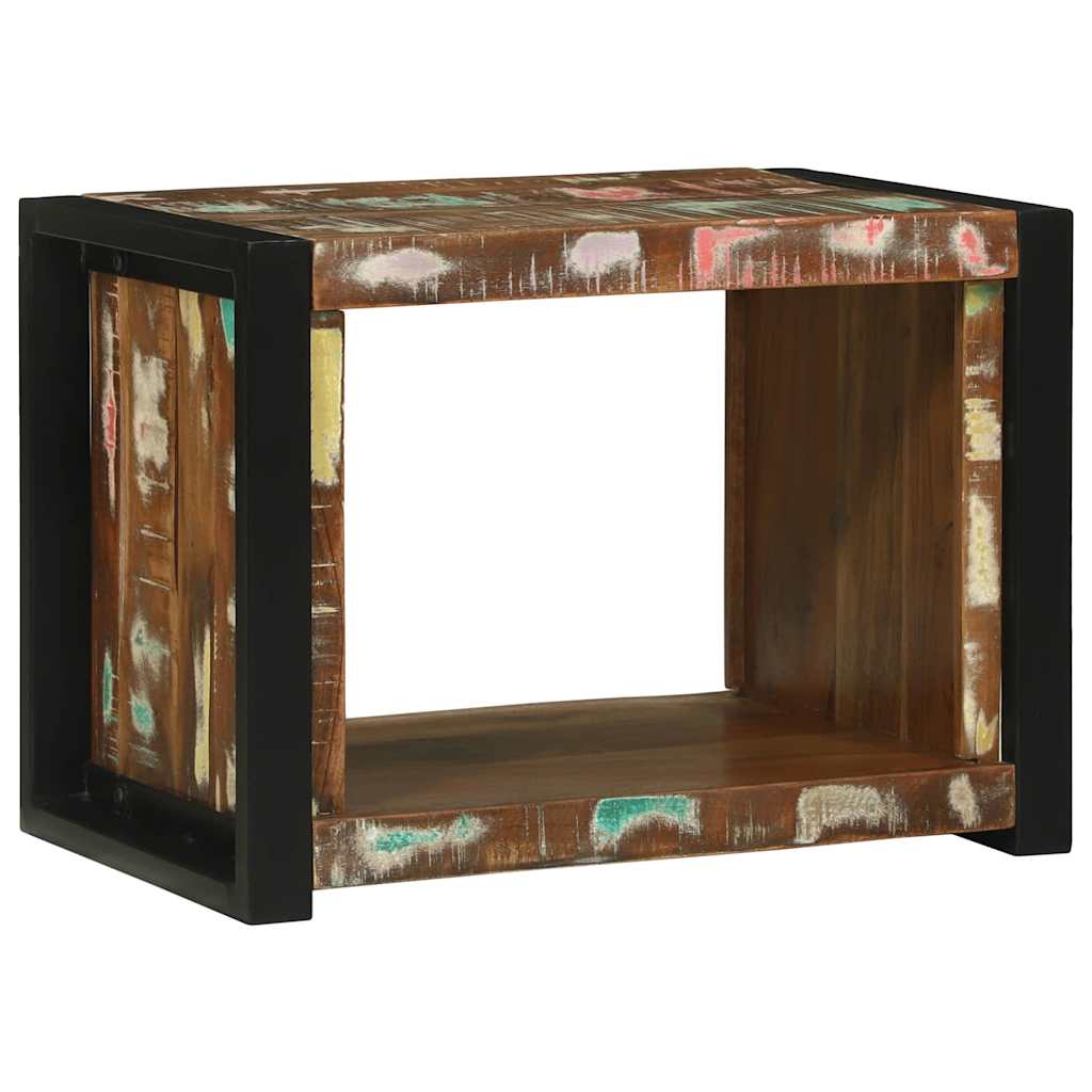 Zidna Kocka Smeđa 55 x 35 x 40 cm Čvrsto drvo iz reciklaže