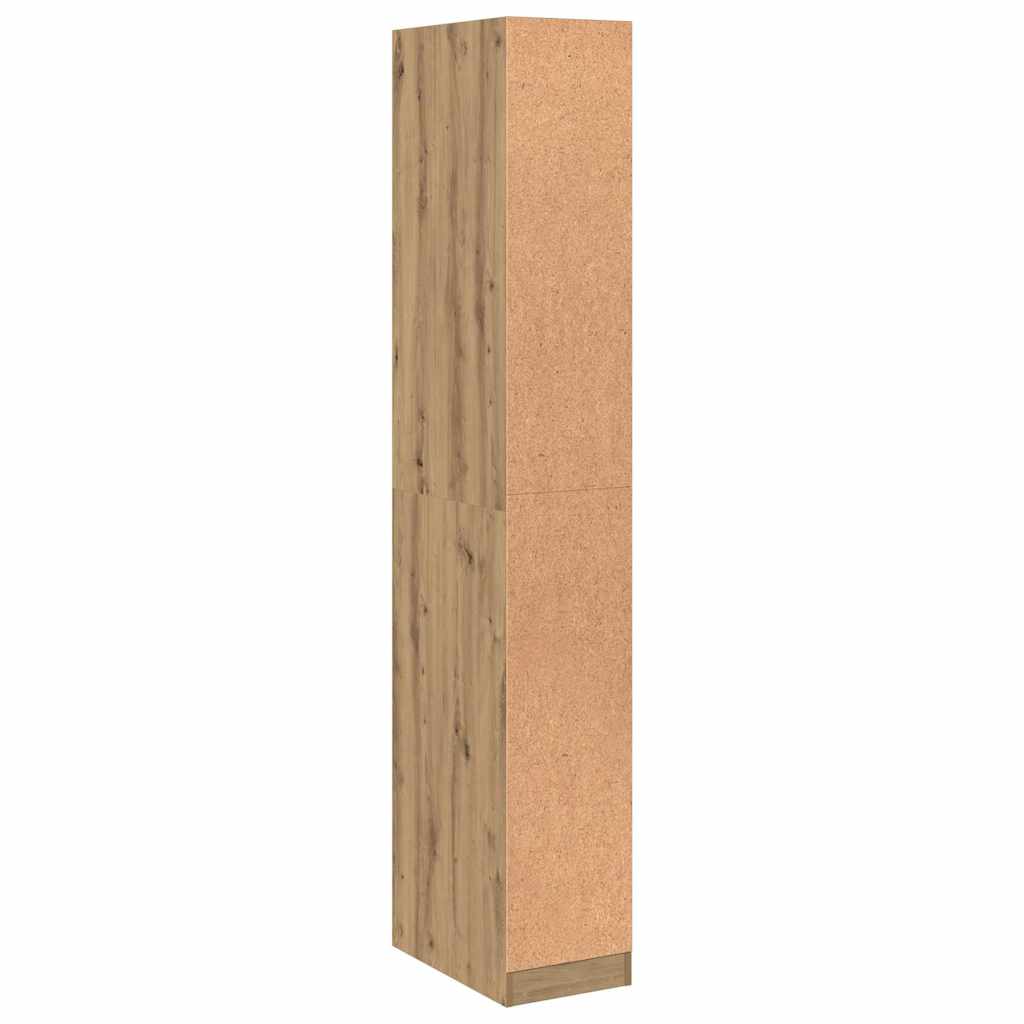 Ormar boja artisian hrast 30x50x200 cm konstruirano drvo