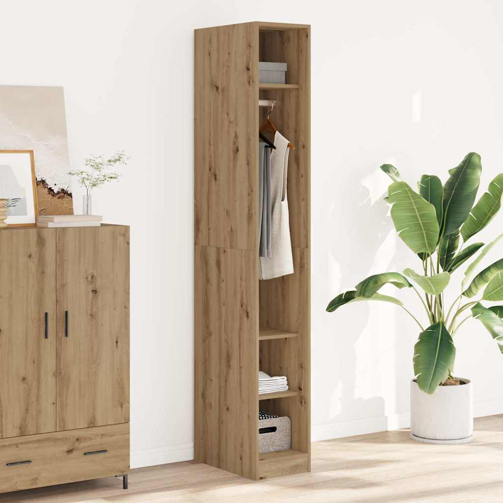 Ormar boja artisian hrast 30x50x200 cm konstruirano drvo