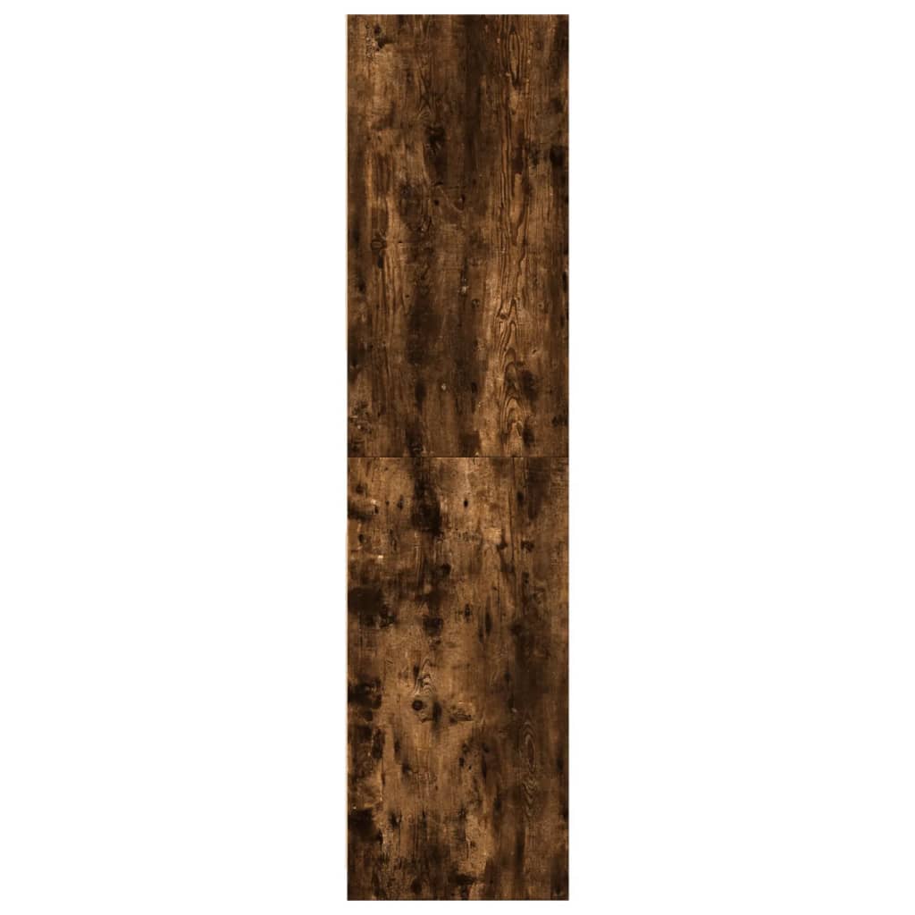 Ormar boja dimljenog hrasta 80x50x200 cm konstruirano drvo