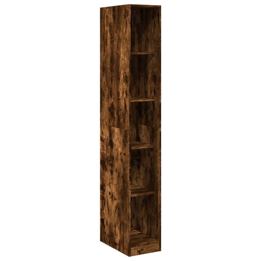 Ormar boja dimljenog hrasta 30x50x200 cm od konstruiranog drva