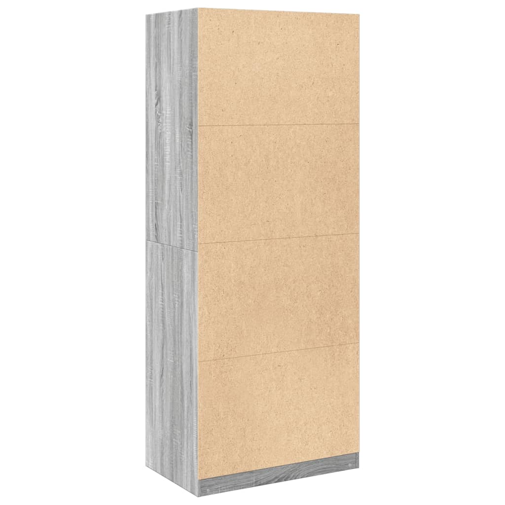 Ormar boja hrasta sonome 80x50x200 cm od konstruiranog drva