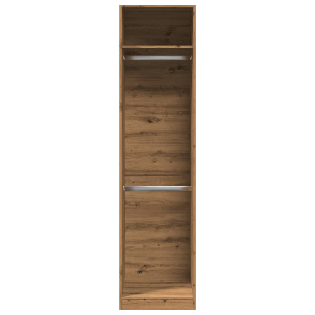 Ormar boja artisian hrast 50x50x200 cm konstruirano drvo