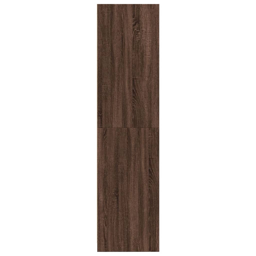 Ormar boja smeđeg hrasta 100 x 50 x 200 cm konstruirano drvo