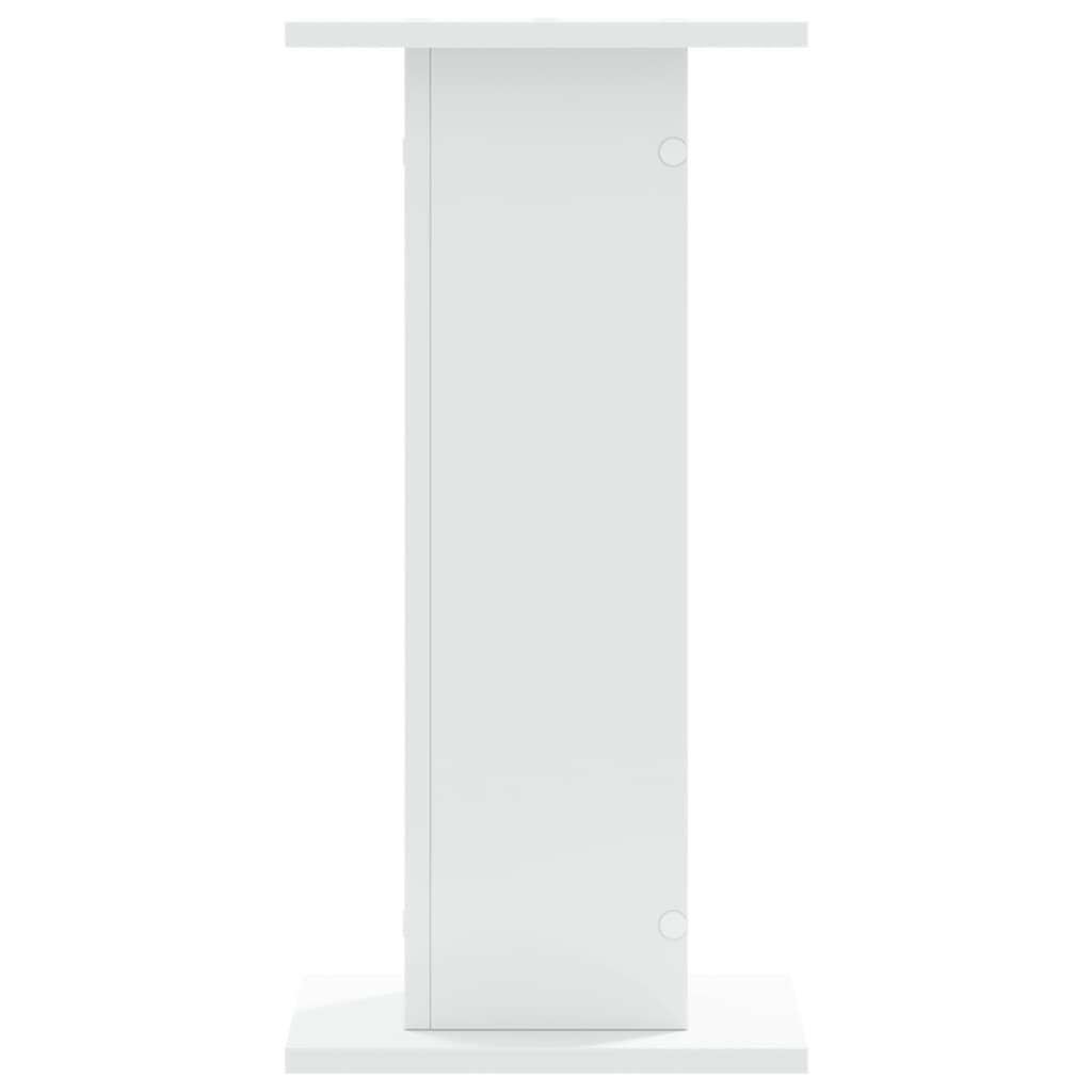 Stalci za biljke 2 kom bijeli 30 x 30 x 60 cm konstruirano drvo