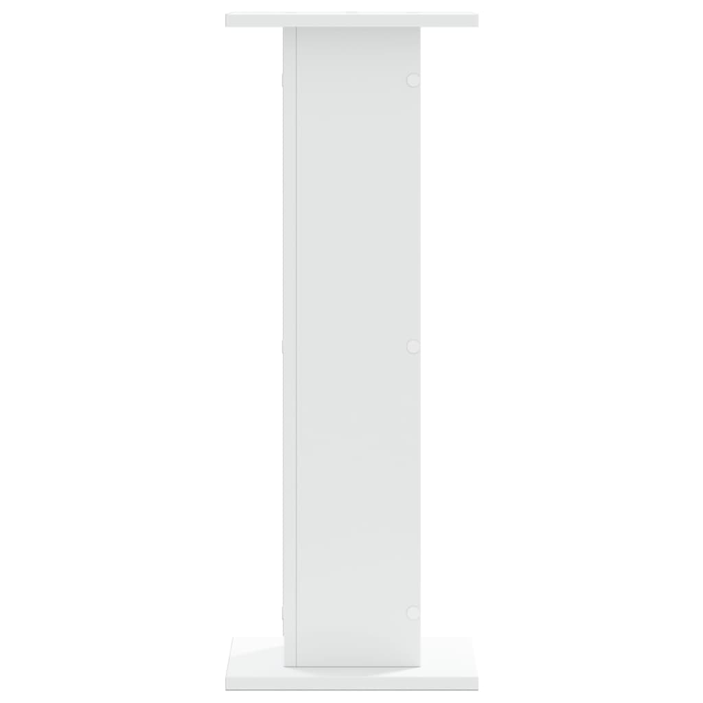 Stalci za biljke 2 kom bijeli 30 x 30 x 80 cm konstruirano drvo