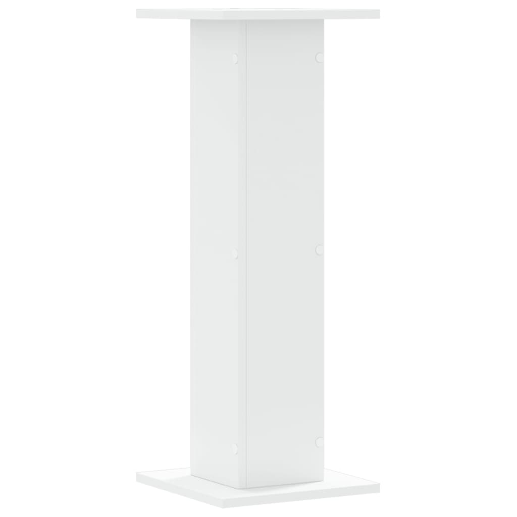 Stalci za biljke 2 kom bijeli 30 x 30 x 80 cm konstruirano drvo
