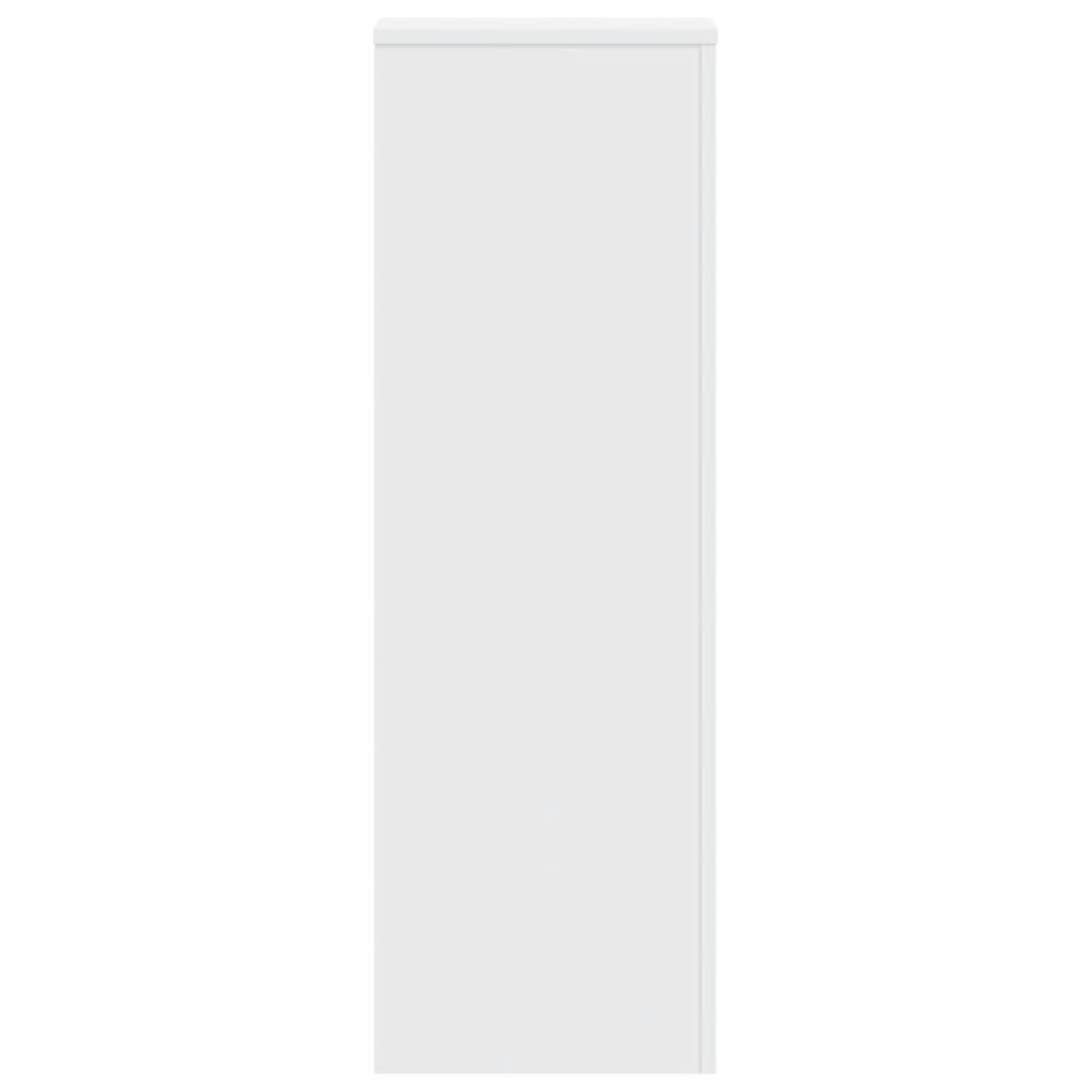 Stalci za biljke 2 kom bijeli 33x33x100 cm konstruirano drvo