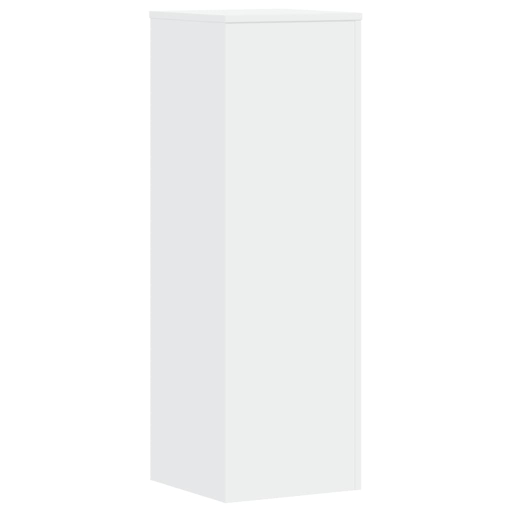 Stalci za biljke 2 kom bijeli 33x33x100 cm konstruirano drvo
