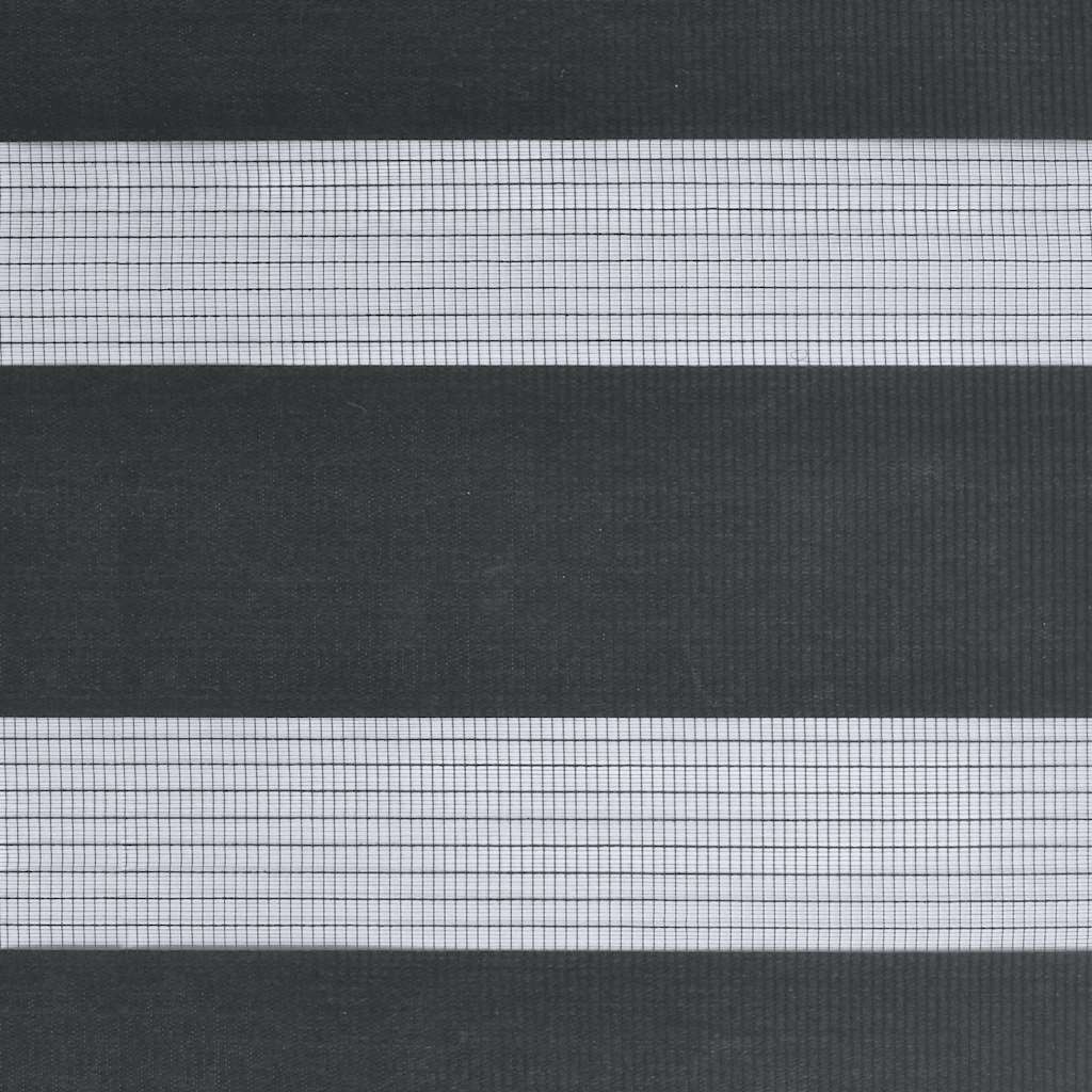 Zavjesa zebra crna 55x100 cm širina tkanine 50,9 cm poliester