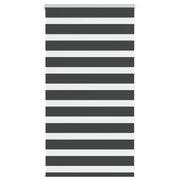 Zavjesa zebra crna 85x100 cm širina tkanine 80,9 cm poliester