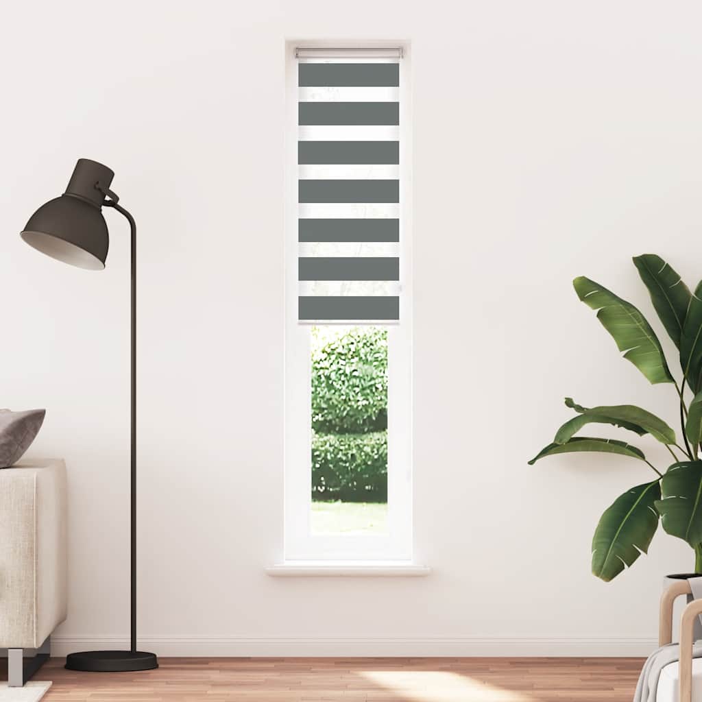 Zavjesa zebra crna 120x100 cm širina tkanine 115,9 cm poliester