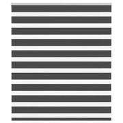 Zavjesa zebra crna 130x100 cm širina tkanine 125,9 cm poliester