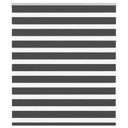Zavjesa zebra crna 135x100 cm širina tkanine 130,9 cm poliester