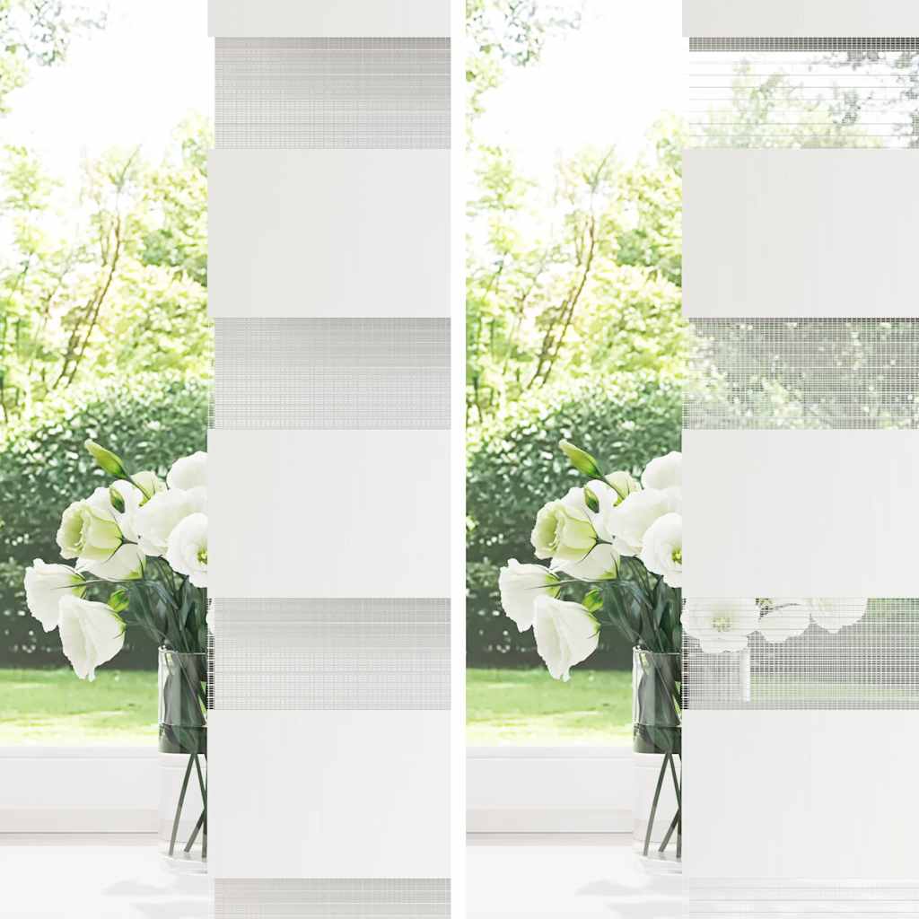 Zavjesa zebra crna 85x150 cm širina tkanine 80,9 cm poliester