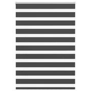 Zavjesa zebra crna 100x150 cm širina tkanine 95,9 cm poliester
