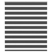 Zavjesa zebra crna 120x150 cm širina tkanine 115,9 cm poliester