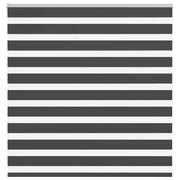 Zavjesa zebra crna 145x150 cm širina tkanine 140,9 cm poliester