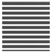 Zavjesa zebra crna 150x150 cm širina tkanine 145,9 cm poliester