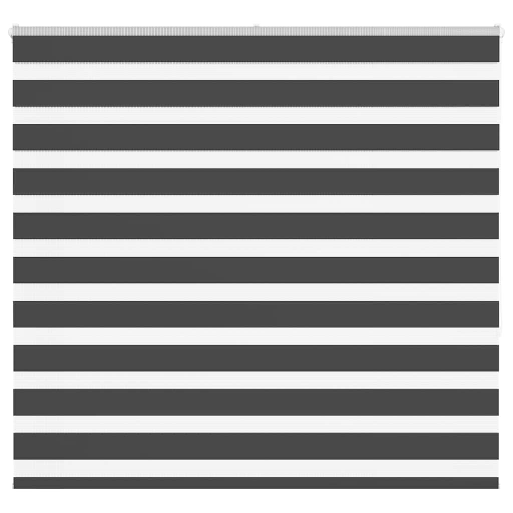 Zavjesa zebra crna 165x150 cm širina tkanine 160,9 cm poliester