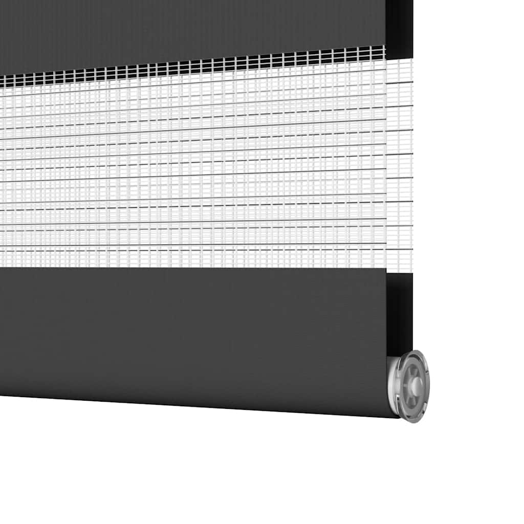 Zavjesa zebra crna 55x200 cm širina tkanine 50,9 cm poliester