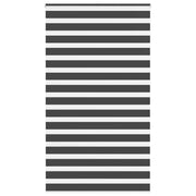 Zavjesa zebra crna 130x200 cm širina tkanine 125,9 cm poliester