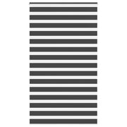 Zavjesa zebra crna 135x230 cm širina tkanine 130,9 cm poliester