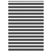 Zavjesa zebra crna 160x230 cm širina tkanine 155,9 cm poliester