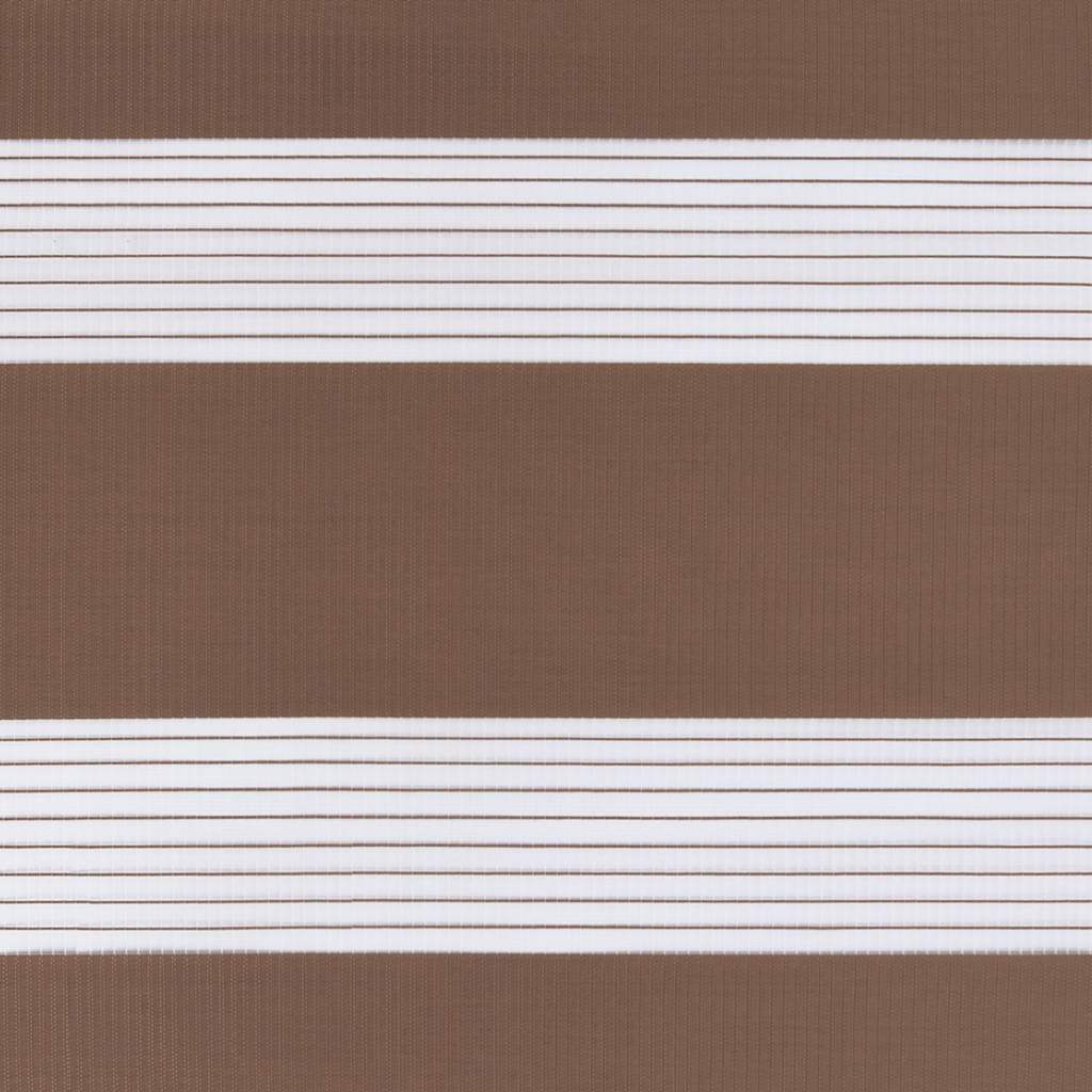 Zavjesa zebra smeđa 85x150 cm širina tkanine 80,9 cm poliester