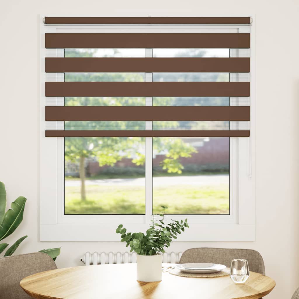 Zavjesa zebra 130x150 cm širina tkanine 125,9 cm poliester