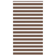 Zebra zavjesa Smeđa 135x200 cm Širina tkanine 130,9 cm Poliester