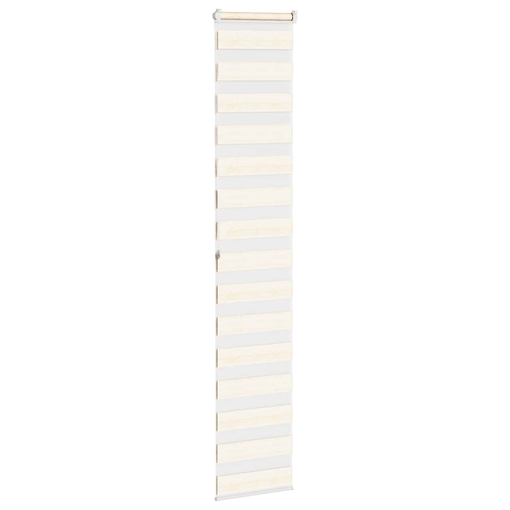 Zebra zavjesa Mramorna bež 40x200 cm Širina tkanine 35,9 cm Poliester