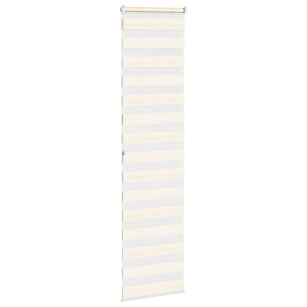 Zebra zavjesa Mramorna bež 55x200 cm Širina tkanine 50,9 cm Poliester