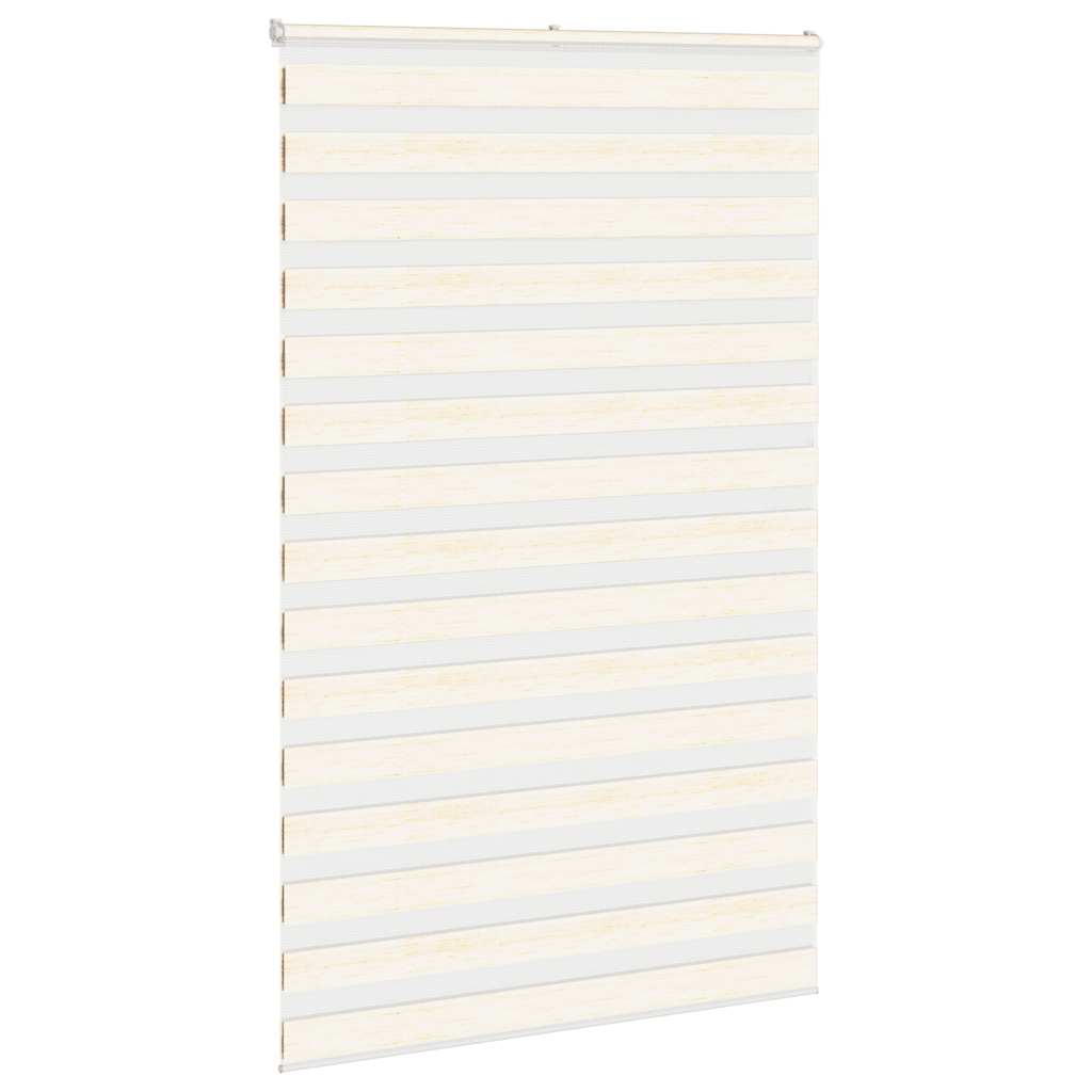Zebra zavjesa Mramorna bež 140x230 cm Širina tkanine 135,9 cm Poliester