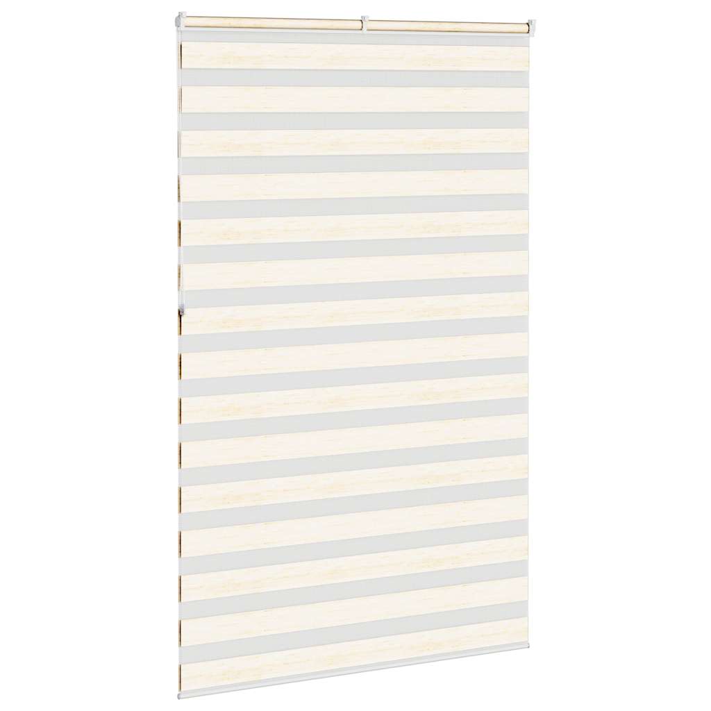 Zebra zavjesa Mramorna bež 140x230 cm Širina tkanine 135,9 cm Poliester