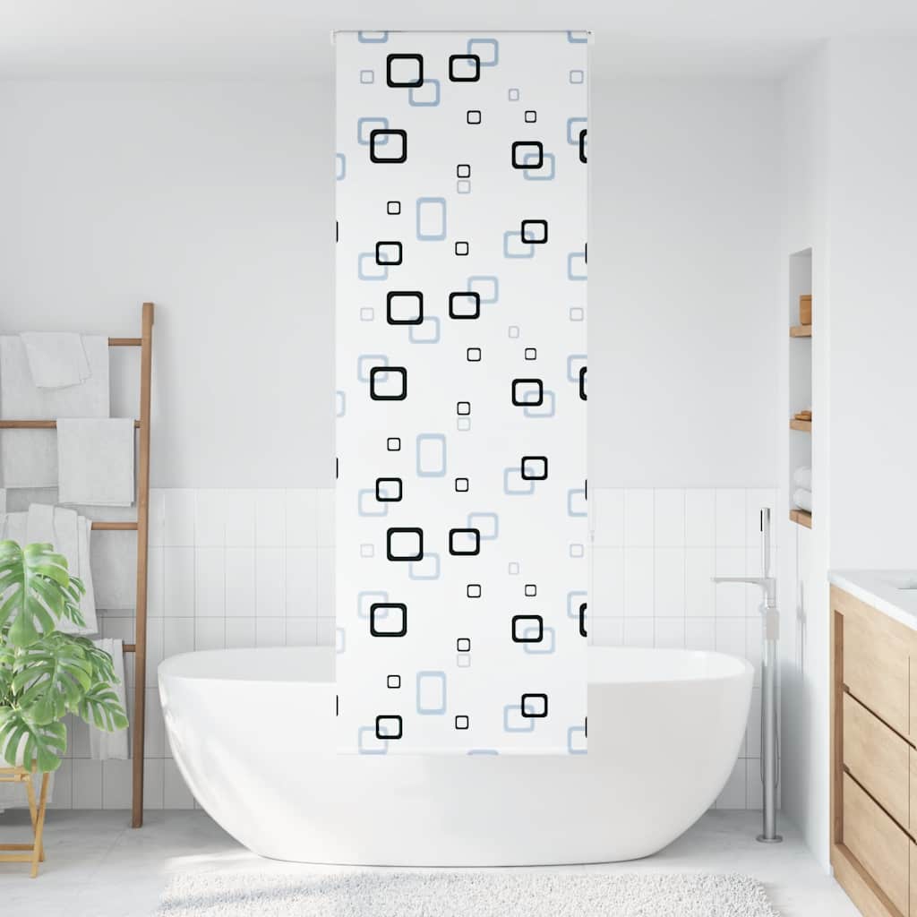 Rolo zavjesa za tuš 70x240 cm širina tkanine 66 cm