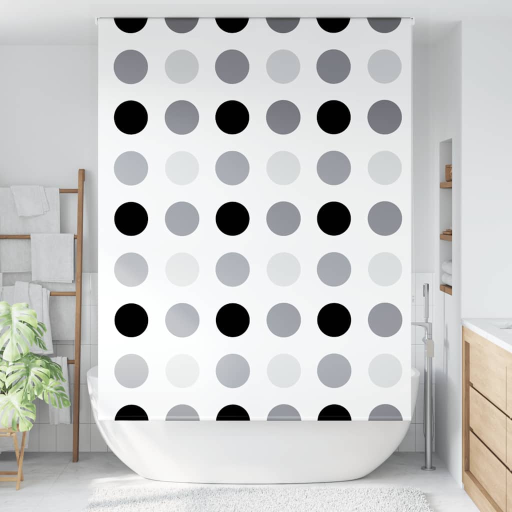 Rolo zavjesa za tuš 150x240 cm širina tkanine 146 cm